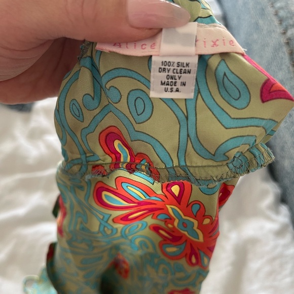 Y2K 100%  silk dress NWT - Picture 6 of 6